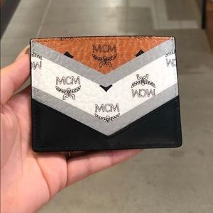 MCM Leather Card Case